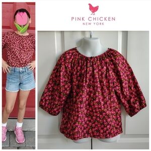 Pink Chicken Tulip Blouse (NY Brand)